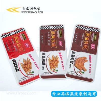 鴨爪熟食高溫蒸煮袋
